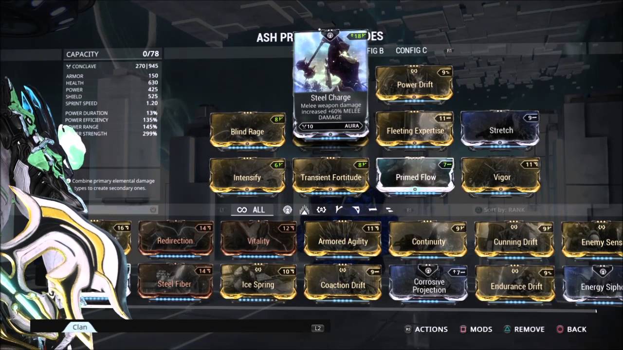 Warframe Ash prime build 2016 - YouTube.