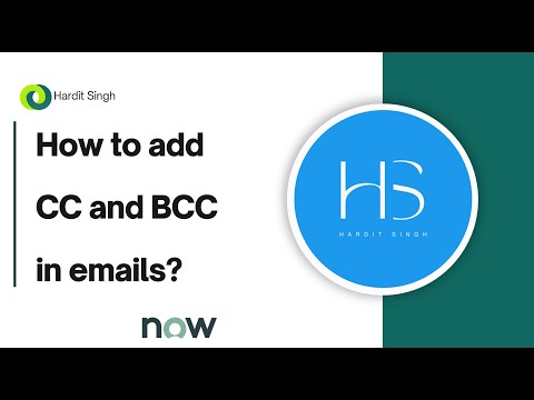 How to add CC and BCC in Emails/ Notifications in ServiceNow?