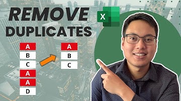 4 EASY Ways To Remove Duplicates In Excel | Office 365