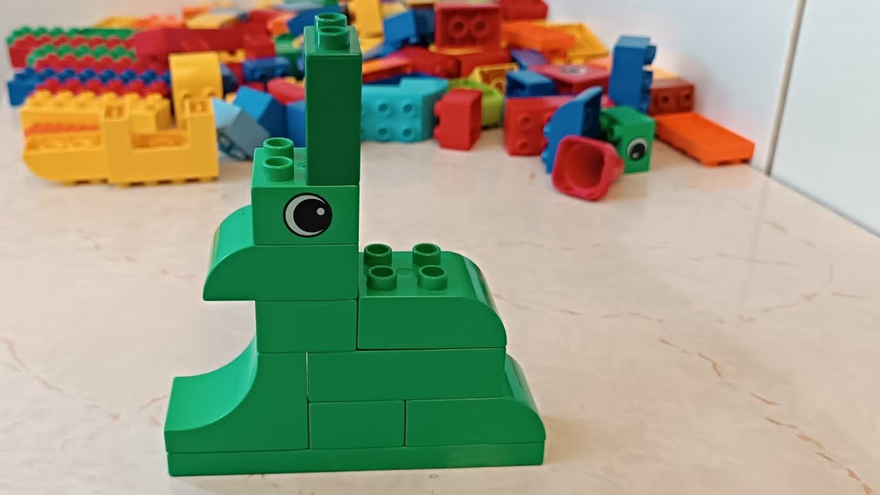 Lego Blocks Rabbit How To Make Lego Dublo Rabbit Amazing Tutorial Blocks Relaxation Puzzle ...