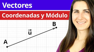 VECTORES en el Plano ↗️ Concepto, COORDENADAS y MÓDULO