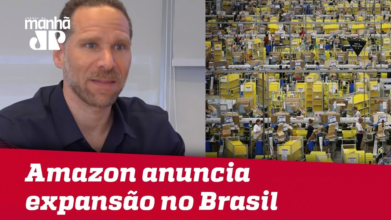 Amazon anuncia expans o no brasil youtube