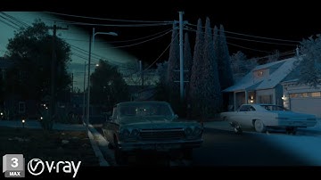 60s California Dreaming - FULL 3D CGI [3DSMAX, VRAY, FORESTPACK]