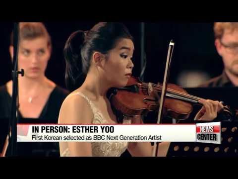 In person： Esther Yoo， Violinist