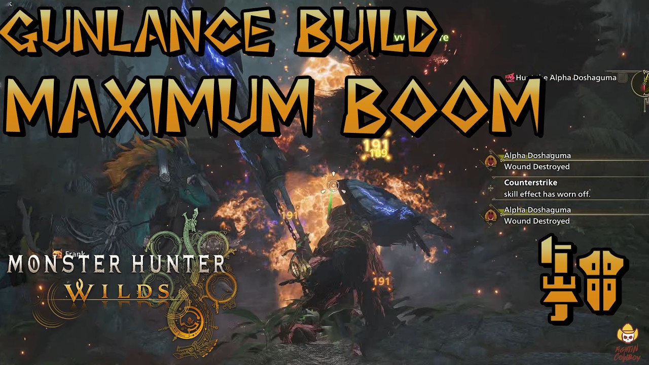 Monster Hunter Wilds - Gunlance Build: Maximum BOOM Monster Hunter Wilds - Gunlance Build: Maximum BOOM