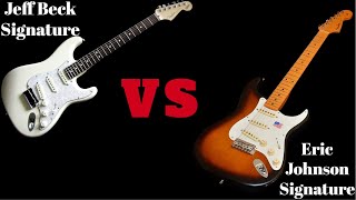 Jeff Beck Strat VS Eric Johnson Strat | Поговорим о подписных моделях.