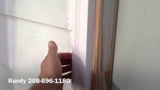 PVC brick molding for your exterior doors Mountain Home Idaho