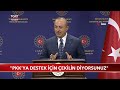 Bakan Çavuşoğlu, İsveçli Mevkidaşına Tepki Gösterdi