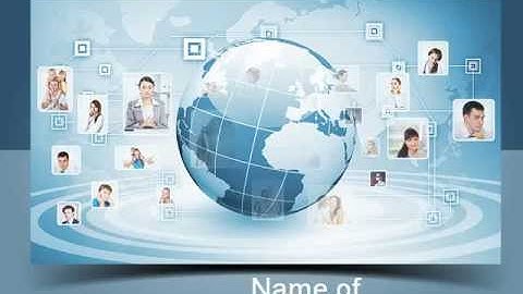 Business Networking PowerPoint Template