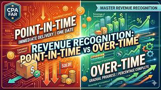Point in Time vs Over Time Revenue Recognition | CPA FAR