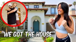Telling My Friends We Got The House!