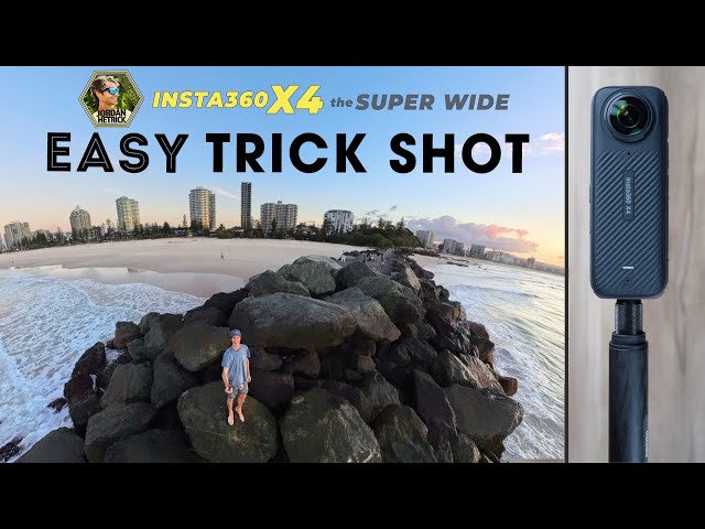 Insta360 X4/X5 Trick Shot for BEGINNERS (+NEW Firmware and App