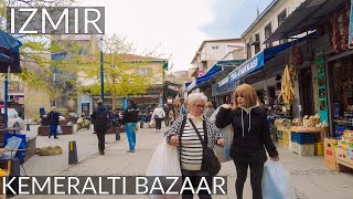 🇹🇷 A Journey to İzmir: Kemeralti Bazaar in Ramadan - 4K Walk🚶‍♂️