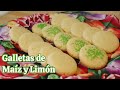 Galletas de Maiz y Limón / Galletas de Harina Maseca.
