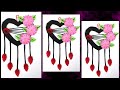 How To Make Wall Hanging | Beautiful Wall Hanging Craft Ideas | Beautiful Paper Flowers Wall Hanging