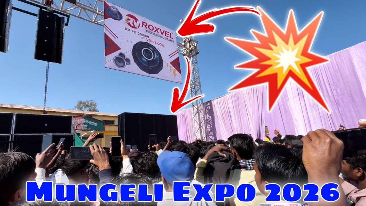 ROXVEL SPEAKERS - Mungeli Expo 2026 💥 Sound Check 