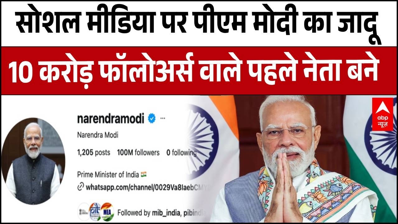 Instagram के 'बादशाह' बने PM Modi! Donald Trump और Prabowo Subianto को पछाड़ा | Breaking