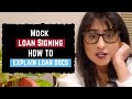 Mock Loan Signing - How I Explain Loan Documents at a Signing Appointment