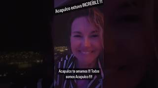 Ilse Olivo manda mensaje a Acapulco posterior al concierto 100 de Inesperado Tour