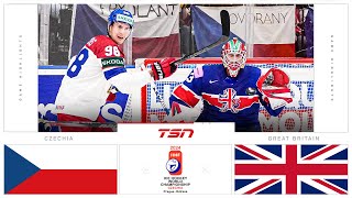 Czechia vs. Great Britain HIGHLIGHTS | 2024 Men's World Hockey Championships