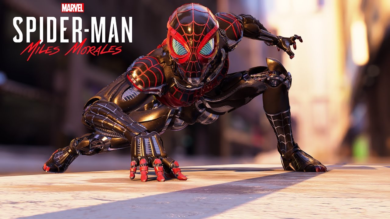 SpiderMan Miles Morales PC Cyber Miles Morales Suit MOD Free Roam