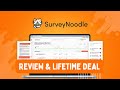 SurveyNoodle Review &amp; Lifetime Deal | Unlock Intelligent Customer Surveys with AI!