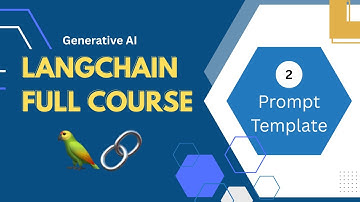 Prompt Template | LangChain Full Course #langchain #generativeai #datascience #dataanalytics