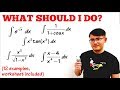 Master the Right Integration Technique: Trig Sub, U-Sub, DI Method & Partial Fractions 📚