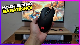 REDRAGON GAINER WIRELESS M656! MOUSE GAMER CUSTO BENEFÍCIO SEM FIO!