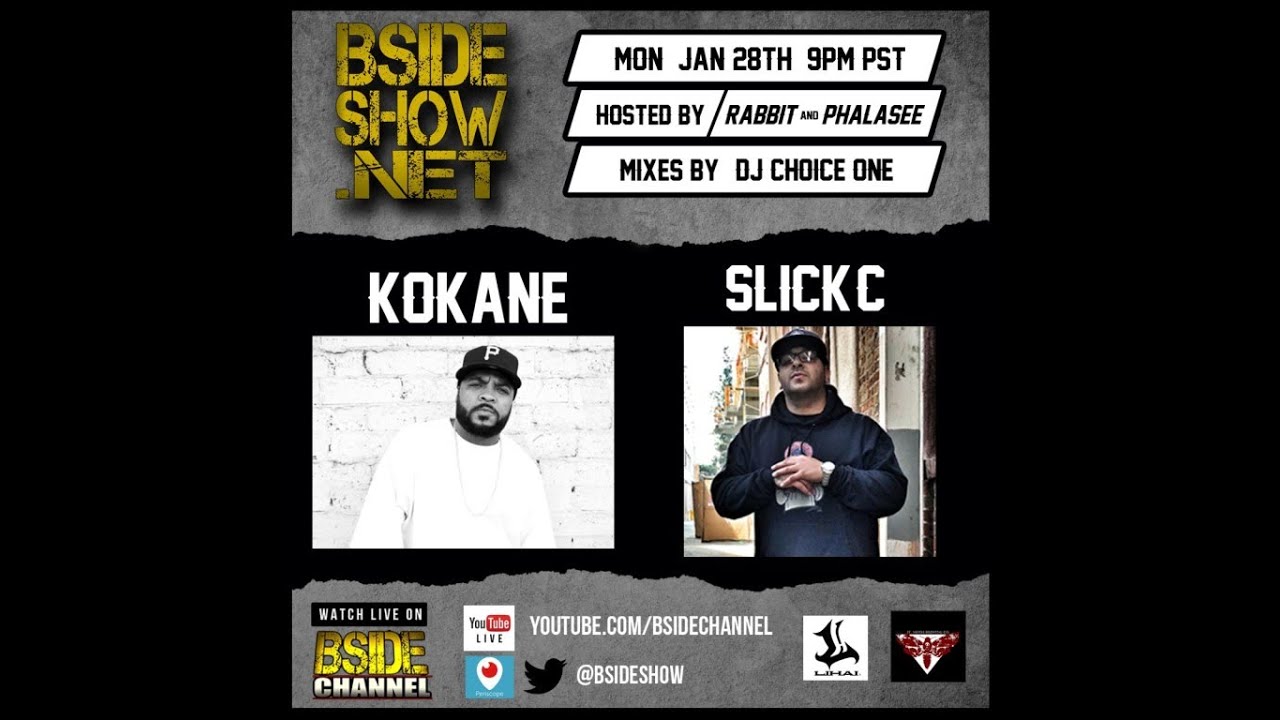 B Side Show EP 425 PART 1 ~ DJ Choice One ~ Slick C