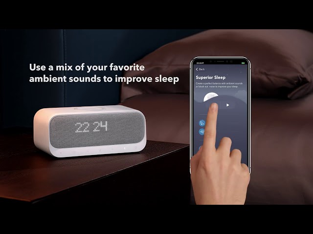 Anker Wakey Speaker With Wireless Charger Clock FM Radio - YouTube