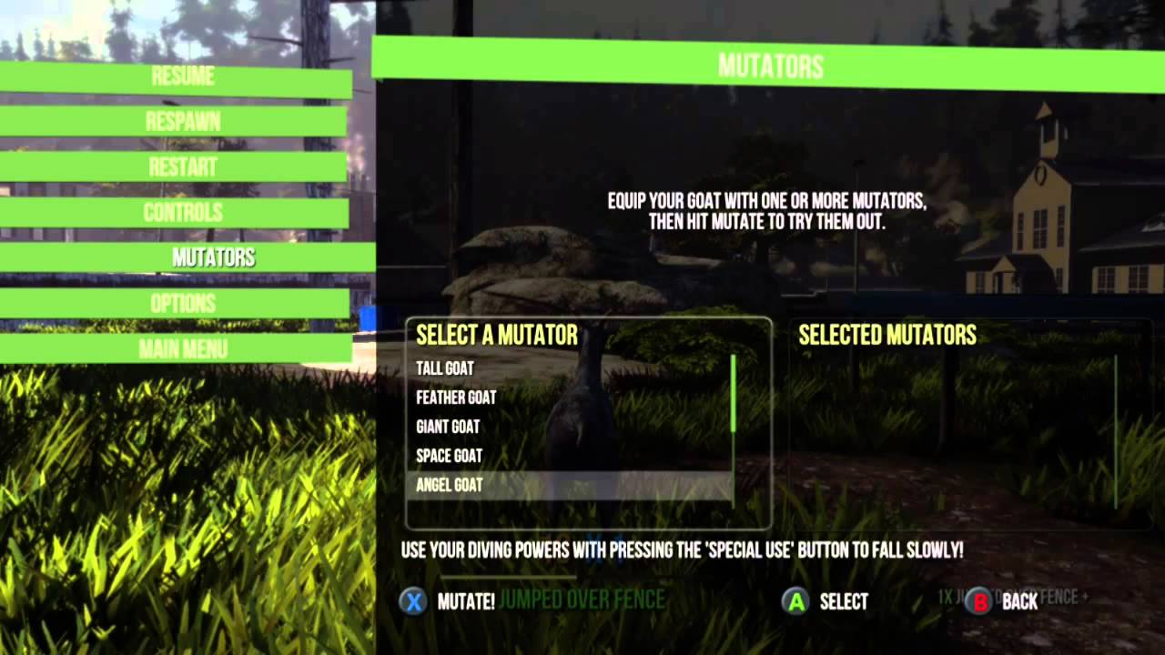 goat simulator how to get robot goat YouTube