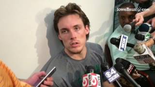VIDEO: Former St. John's Prep and Notre Dame star Pat Connaughton discusses his workout for Celtics