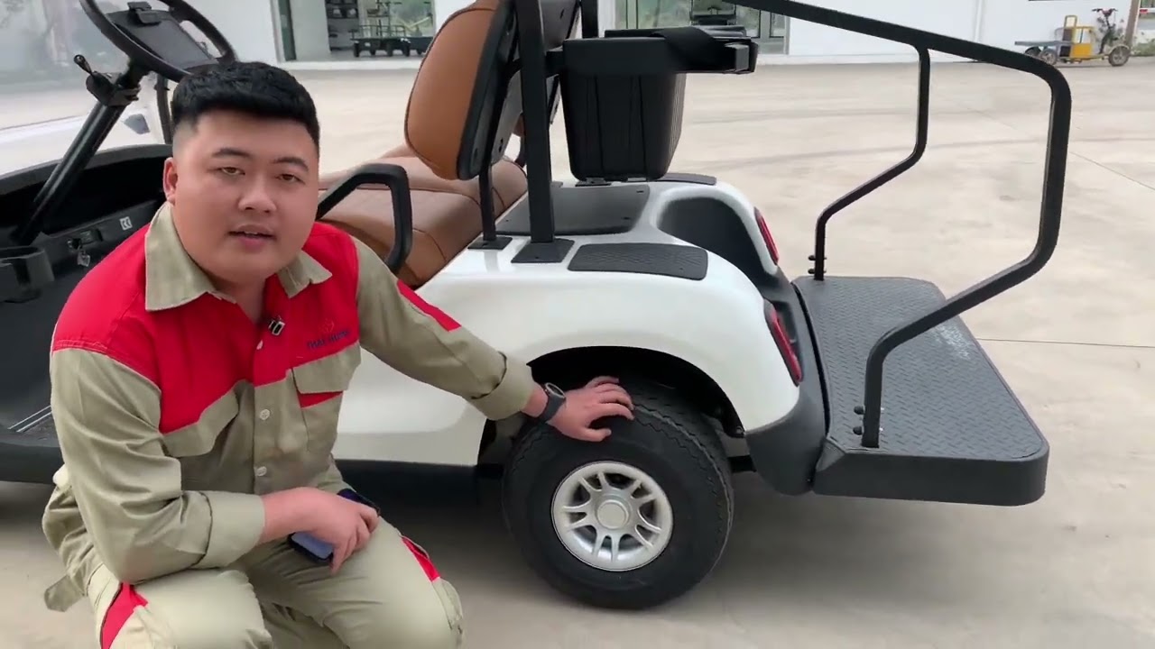 Review xe điện 2 chỗ | Xe golf Xe tham quan | Thái Hưng Corp