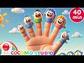 Finger Family Dance Party Songs for Kids 👨👩👧👦💃 | 40 Min Fun Nursery Rhymes Collection