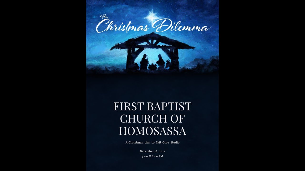 Christmas Dilemma Play 3PM Show YouTube