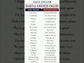 basics& advanced english / daily english dose #english #englishgrammar #ytshorts #shorts