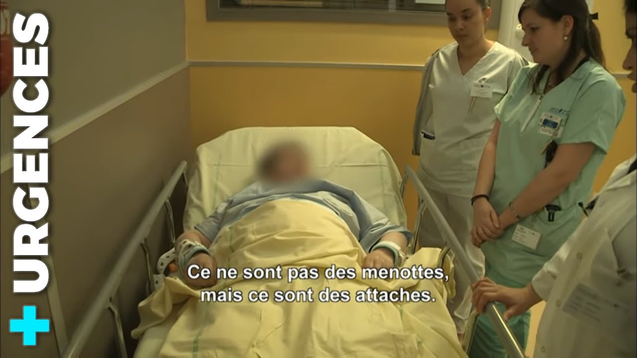 Une patiente compliquée qui finit attachée...