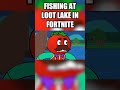 Fishing at Loot Lake in Fortnite #fortnite #shorts