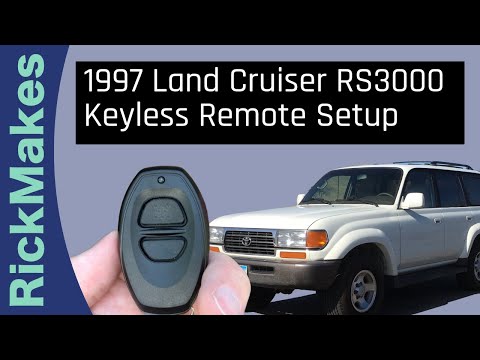 1997 Land Cruiser RS3000 Keyless Remote Setup