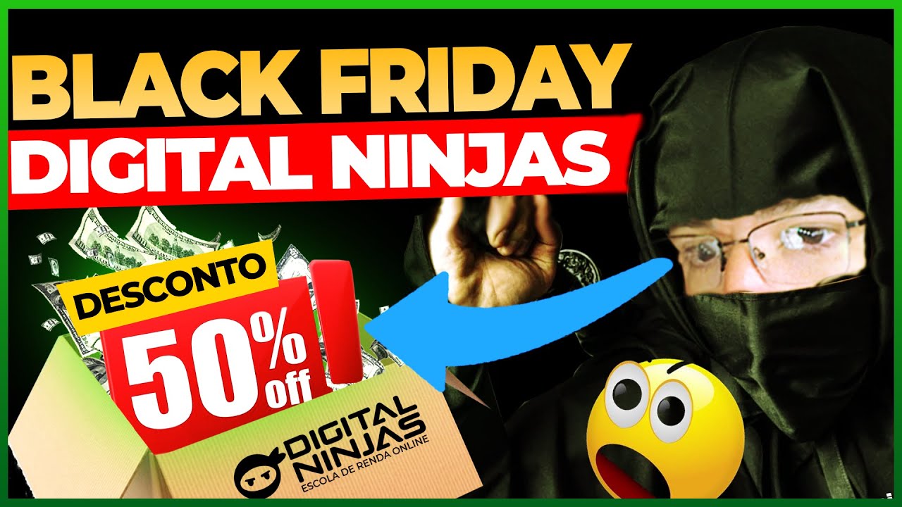 BLACK FRIDAY DO DIGITAL NINJAS [BLACK NINJA] [DROPSHIPPING] YouTube