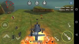 HD graphics game for 1GB ram Gunship battle screenshot 4