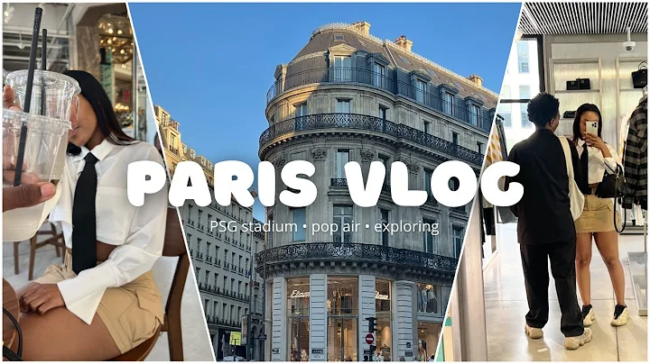 paris vlog || exploring, visiting the psg stadium, balloon museum