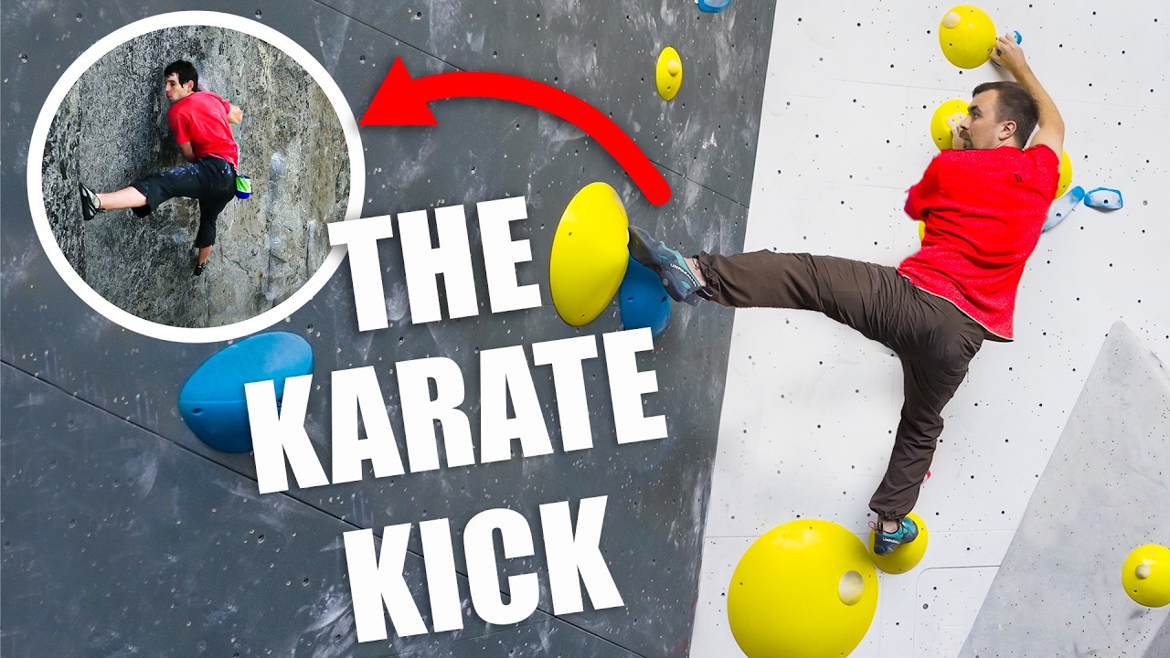 How difficult is the Free Solo Karate Kick?