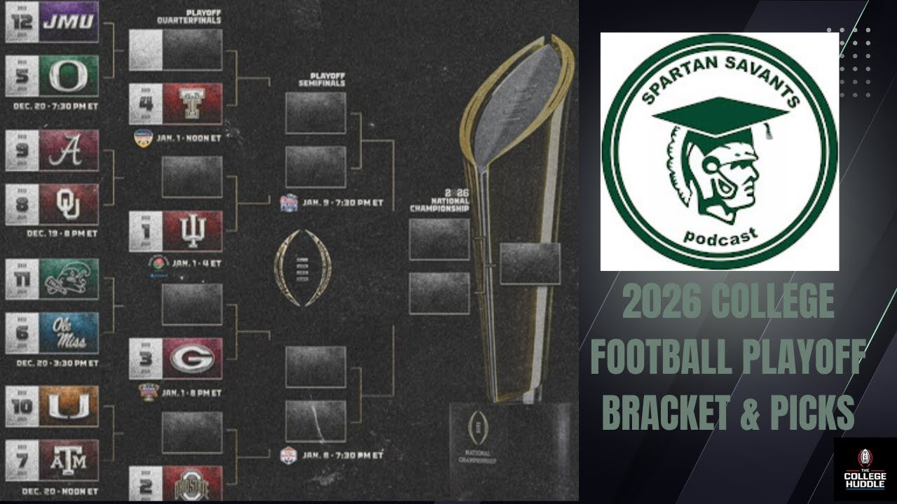 2025-26 College Football Playoff Picks and Predictions - YouTube