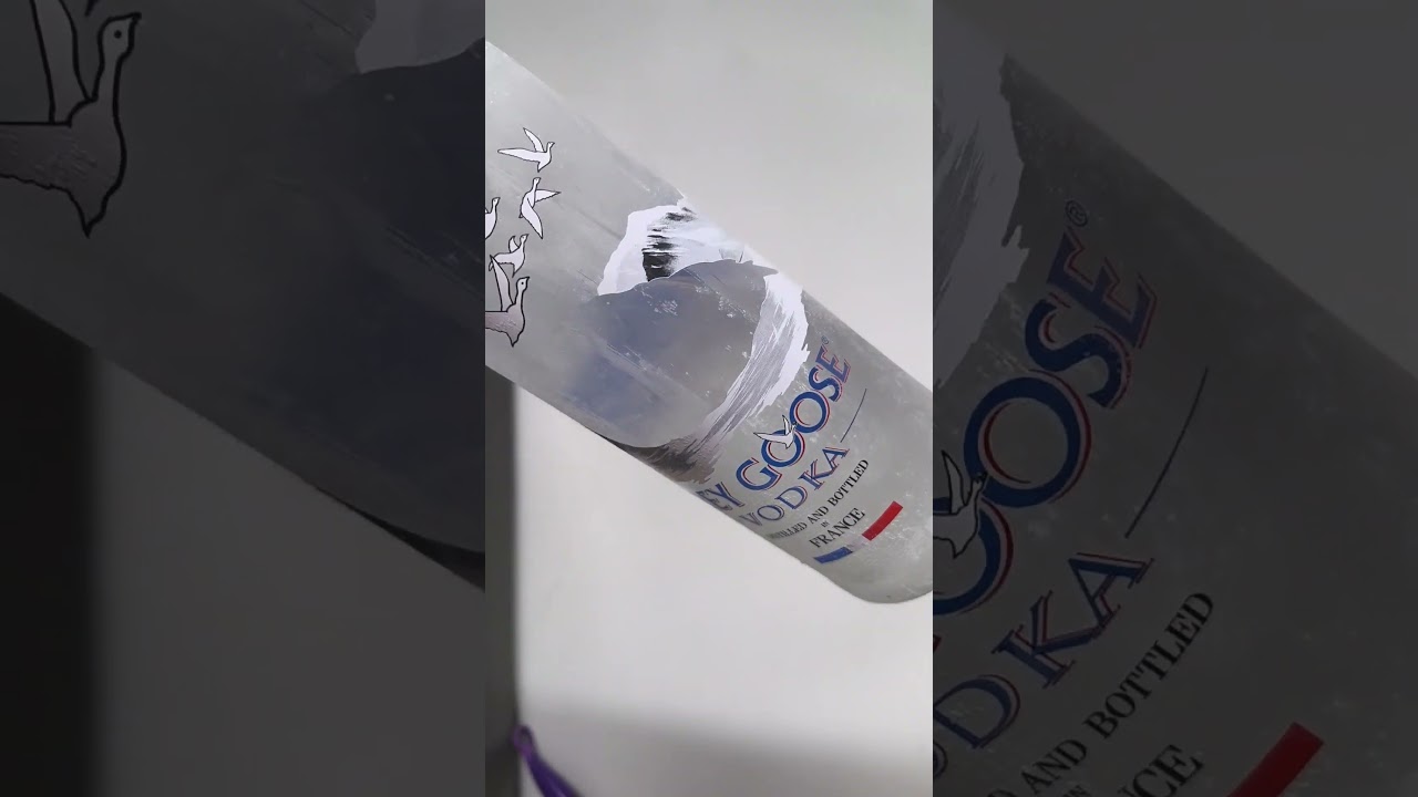 Original Vs Fake vodka, easy test(frozen test)
