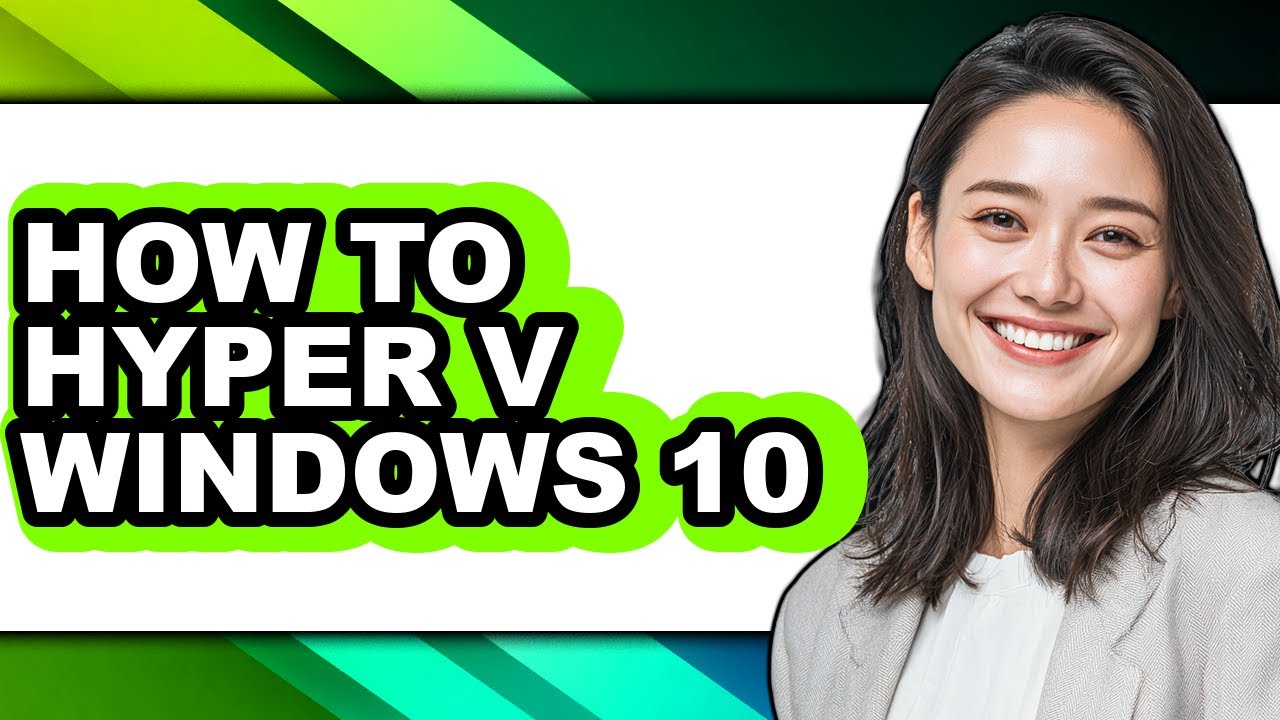 How to Hyper V Windows 10 (easy Method) - YouTube