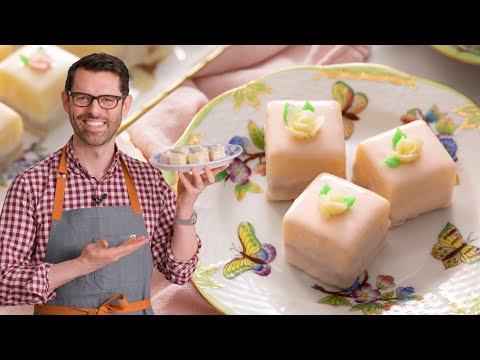 Video: Cooking Petit Fours For A Buffet Table