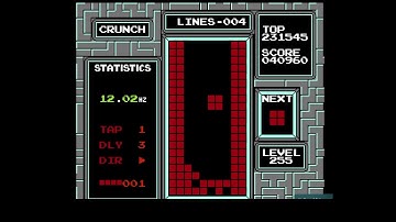 6-Wide NES Tetris Crunch Rebirth! | #tetris #crunch #rebirth #nestetris #retro #shorts