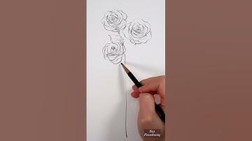 How To Draw Flowers Easy Step By Step For Beginners